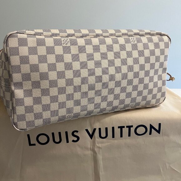 LOUIS VUITTON Neverfull GM Damier Azur (EUC) - Picture 10 of 10